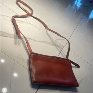 Abercrombie & Fitch Warm Chestnut Genuine Leather bag